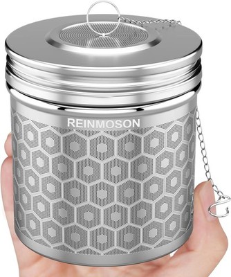 Extra Large Stainless Steel Tea Infuser for Loose Leaf & Spices, 3.2 inches