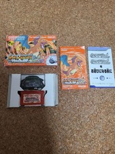 Pokemon FireRed Game Boy Advance with Box and Manual Tested