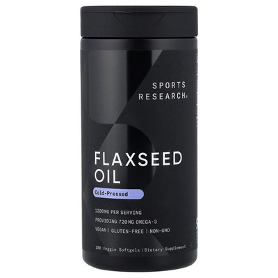 Flaxseed Oil, 180 Veggie Softgels