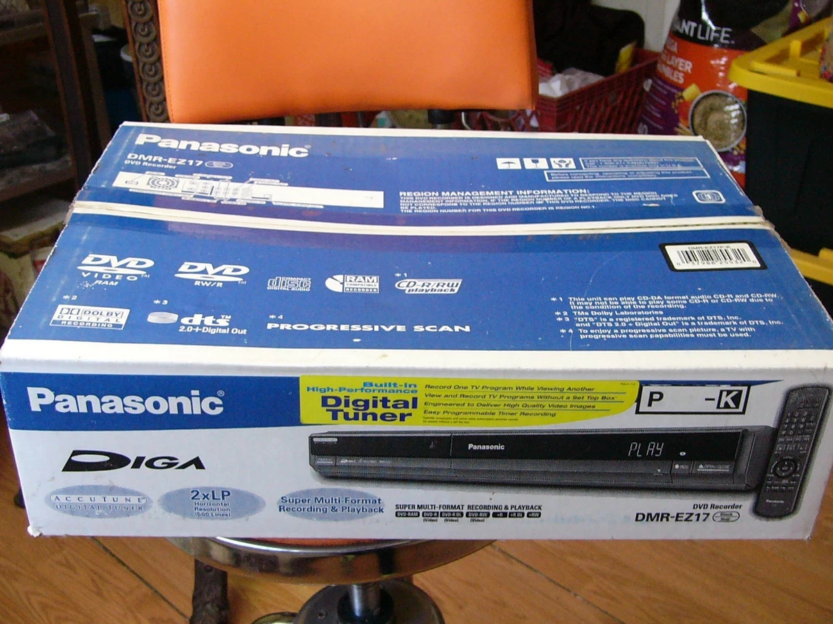 Panasonic DVR/Hard Drive Recorder DVD & Blu-ray Players for sale