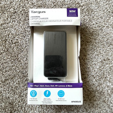 Targus 90W Universal Laptop Charger Black - APA90US - New Open Box