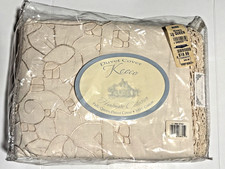 Duvet Cover Full/Queen Vintage NIB Keeco Handmade Collection embroidery  lace