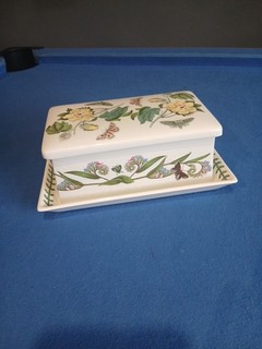 Retro Port Meirion Botanic Garden Butter Dish.