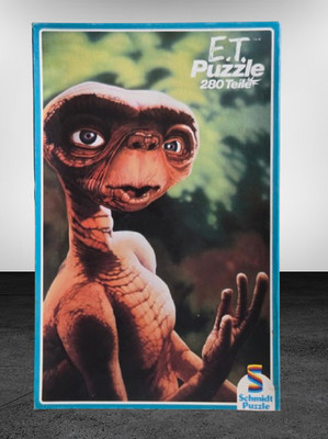 Vintage E.T. Puzzle 1982 Schmidt Spiele 280 Teile Rarität Tüte versiegelt
