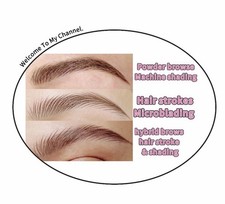 PMU Brow Guide cards A4 Waterproof Brow Style Cards for PMU Artists Salons
