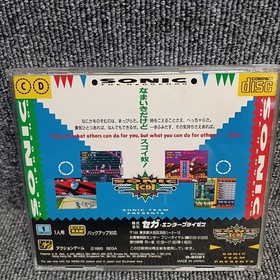 SEGA Sonic the Hedgehog CD Mega CD