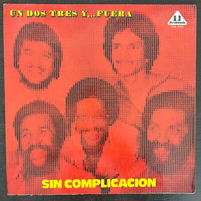 UN DOS TRES Y FUERA- DIN COMPLICACIÓN  GUARACHA  Y CUMBIA RITMO RARO LP EX