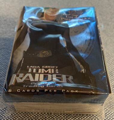 2001 InkWorks LARA CROFT TOMB RAIDER Complete Base Card Set (90