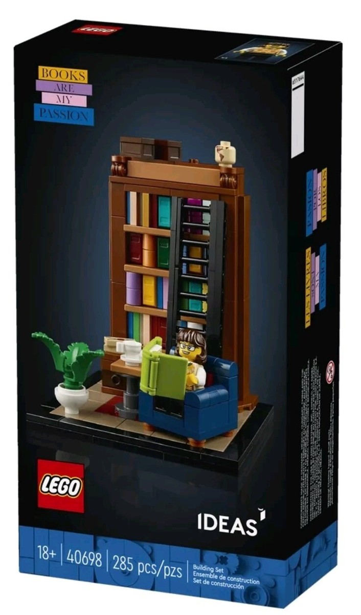 LEGO Ideas 40698 Books Are My Passion GWP Sealed Box ship worldwide IN HAND