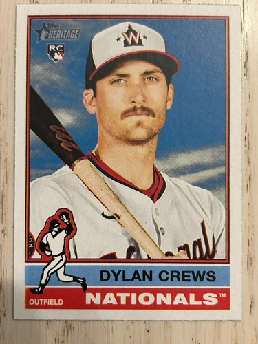 2025 Topps Heritage Dylan Crews RC #247 QTY AVAIL
