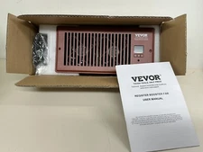 VEVOR Quiet Register Booster Fan Heating / Cooling 4 x 10” Registers Brown