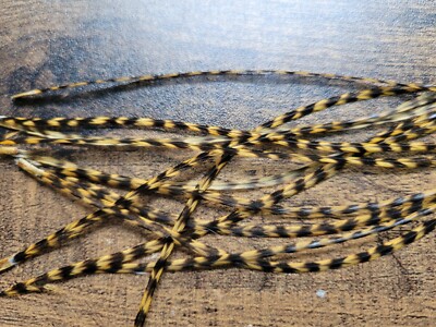 Full or Half Set of Sized MARCH BROWN GRIZZLY Dry Fly Rooster Saddle Feathers