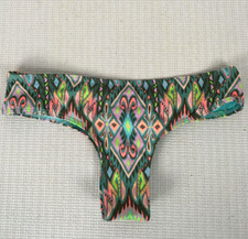 Xhilaration Womens Swimsuit Bottoms Size M Multi color Cheeky New no Tags