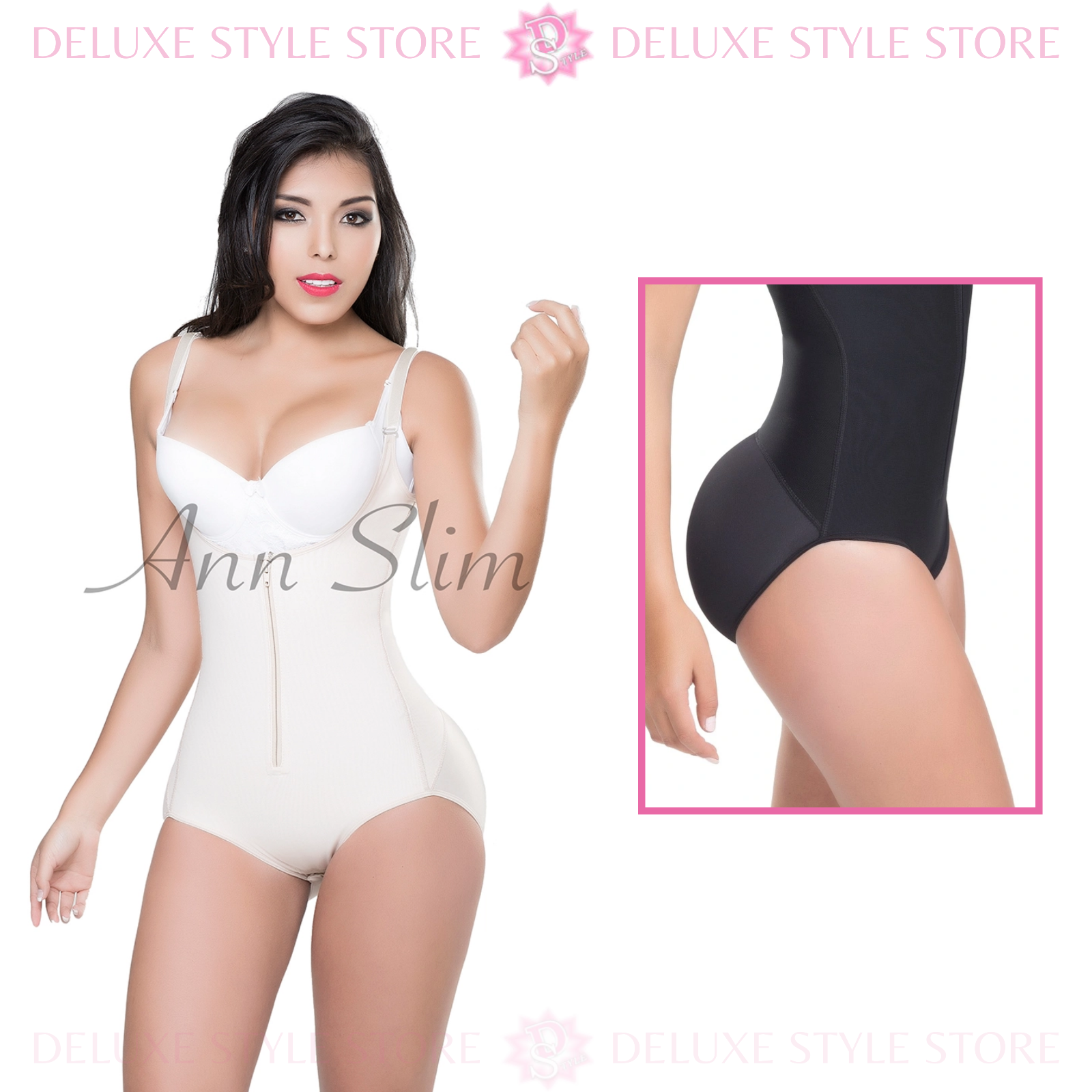 Colombian Reductora Butt Lifter Shapewear Girdle Bodysuit ANN SLIM 2102