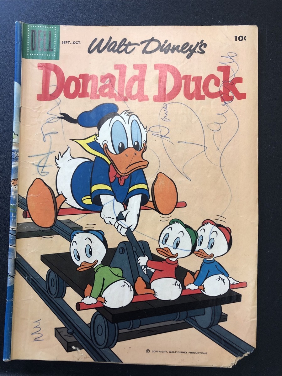 1950 Dell Four Color- Walt Disney's Donald Duck Vintage Golden age