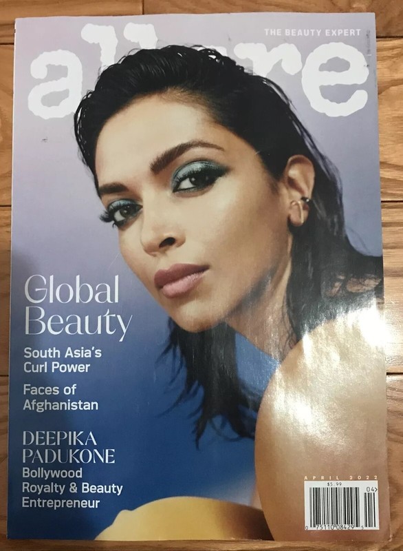 ALLURE MAGAZINE APRIL 2022 DEEPIKA PADUKONE Karol G Nur Sajat Charithra Chandran