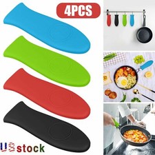 Potholder Cast Iron Skillet Handle Cover Silicone Hot Handle Holder Pot Sleeve