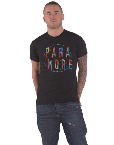 Paramore T Shirt Spiral Band Logo new 