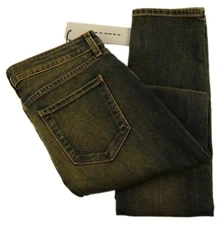 DRKSHDW RICK OWENS Mud DETROIT CUT 5 Pocket Skinny Jeans 31 Italy NWT