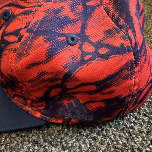 2014 Washington Wizards DC Logo NBA Adidas Hat Cap Red Camo One Size - Picture 3 of 6