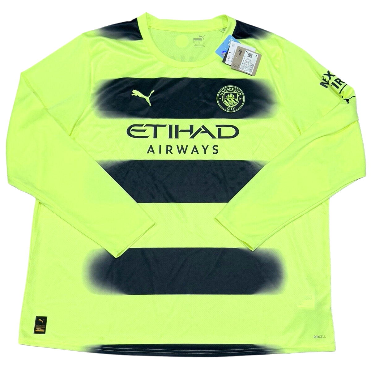 2022/23 Manchester City Third Jersey #19 J. ALVAREZ 3XL Puma Long