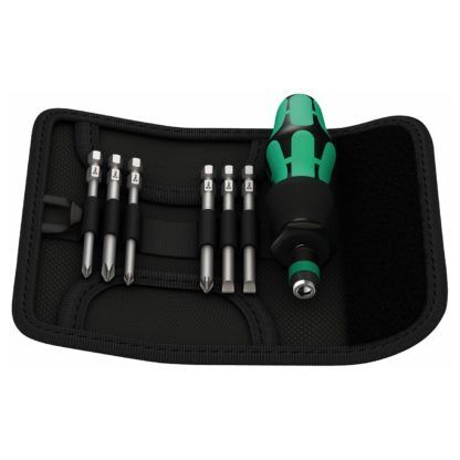 Wera 05059298001 Multi-Bit-Set mit Griff und austauschbaren Klingen (7-teiliges Set) - Bild 1 von 6