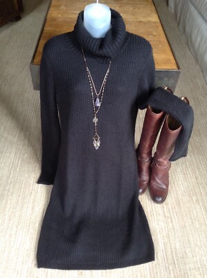 cabi uptown sweater dress