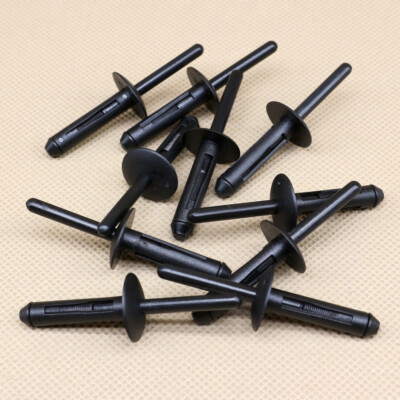 10 Fender Bumper Blind Rivet Clips 34201631 For Chrysler Jeep WJ Grand ...