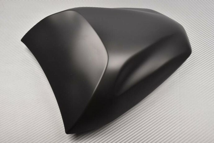 Cache passager ER6N noir mat aérodynamique en ABS injecté pour Kawasaki