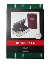 Book Safe with 2  Keys Brand New Samsonico Gift Wrapped Ready to Give