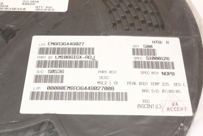 LOT OF 100  LM10861SX-ADJ NATIONAL SEMI CONDUCTOR