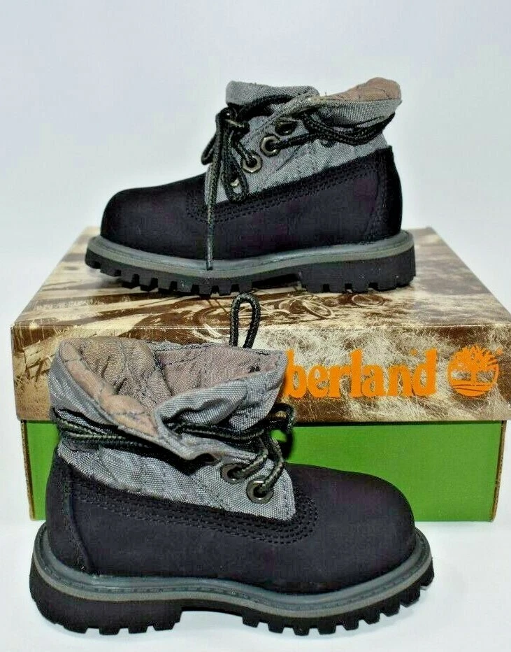 Timberland roll top clearance noir