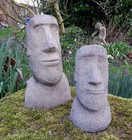 Isola Di Pasqua Moai - Cile - South Pacific Immagine Stock - Immagine