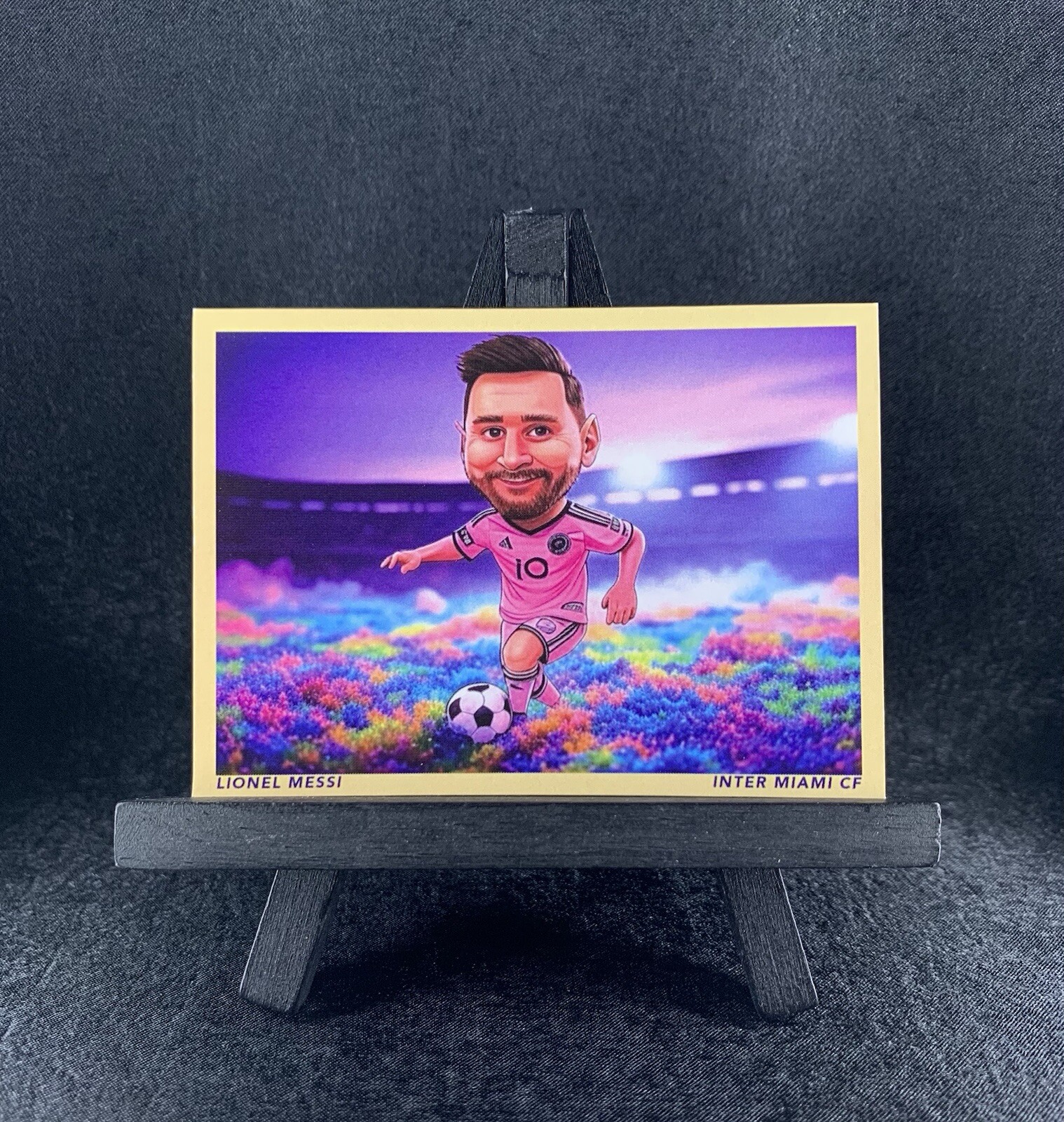 Lionel Messi 2025 AI Trading Card #10 Inter Miami CF