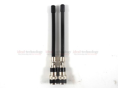 2PCS BNC UHF Microphone Antenna For Shure PGX24 SLX24 PG58 BETA58 Series