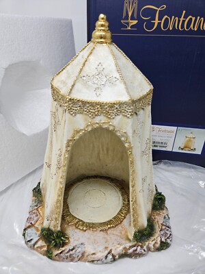 Fontanini Ivory King's Tent 5'' Nativity Village 5 inch New in Box #55615