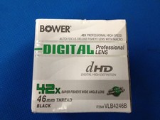 BOWER DIGITAL PROFESSIONAL LENS .42X SUPER FISHEYE WIDE ANGLE LENS