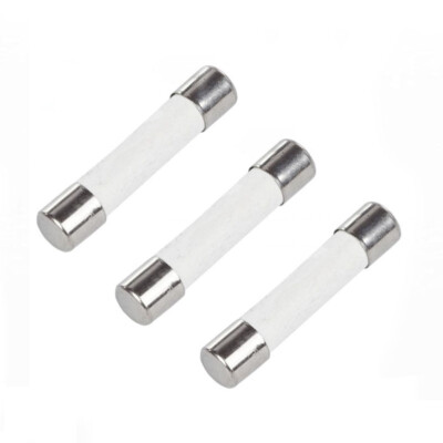 3x Feinsicherung Keramik Sicherung 10A 250V 6,3x32mm Ceramic Fuse Feinsicherung