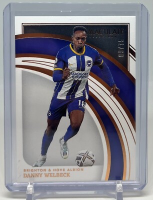 DANNY WELBECK 2022-23 Immaculate Collection 30/75 Brighton And Hove Albion