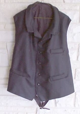 Civilian Vest, Wool, New, Civil War