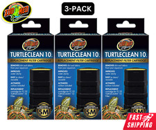 Zoo Med Replacement Cartridge Small For TC-22 TurtleClean Filter 10 - 3 PACK 