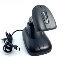 Kercan KR-1278 Wireless Laser Barcode Scanner w/Charging Base EUC Tested