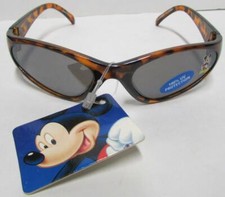 Disney Kids Sunglasses Brown Speckled Mickey Mouse Made in Taiwan 2617