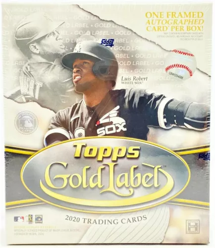 2020 Topps Gold Label Baseball Factory Sealed Hobby Box