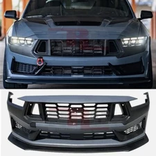 For 2024-2025 Ford Mustang Dark Horse style Front Bumper + Lip