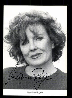 Marianne Rogge Linden Street Autograph Card Original Signed # BC 85795