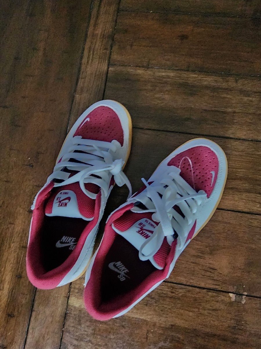Nike Sb Force 58 Team Red/white/Summit White Size 4 | eBay