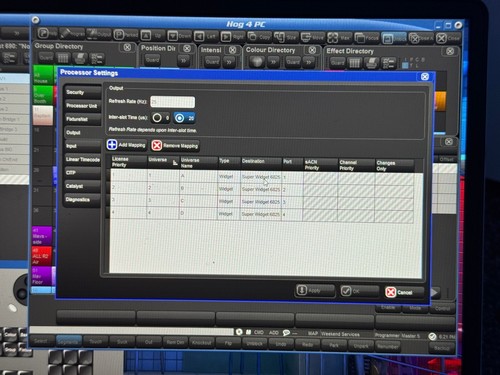 High End Systems HOG 4 PC USB Super Widget 4 DMX Universe (Hog 3 Upgraded to 4!) - Picture 6 of 12