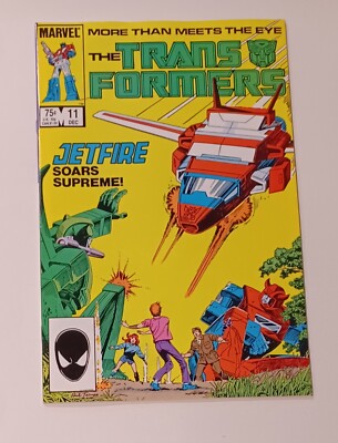 Transformers #11, Marvel Comics, Dec 1985