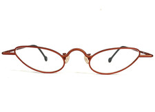 Vintage la Eyeworks Eyeglasses Frames TWIT 416 Smooth Orange Cat Eye 45-23-125